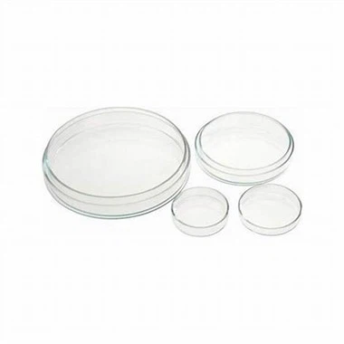 Vase Petri de unică folosință de laborator Vase de cultură celulară din sticlă borosilicată