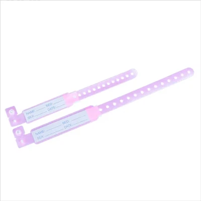 De unică folosință medicale din PVC brățări de plastic de identificare brățări pentru pacient spital