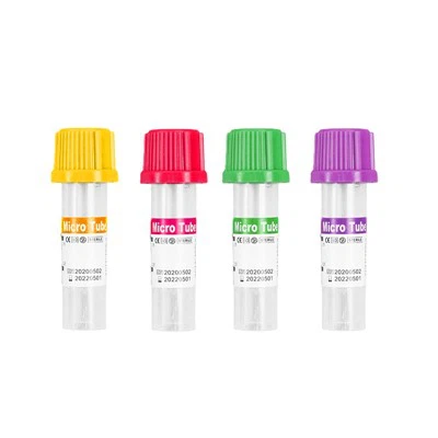 Activator de cheaguri EDTA de unică folosință medicală Heparină 0, 5 ml Micro tub de colectare a sângelui